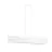 Emibig Suspension Luminaire Gentor Acier Blanc | Convient pour 3x E27 - Max 15W