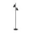 It's about RoMi Lampadaires Salon Bremen Fer Noir | Convient pour 2x E27 