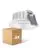 Lot 4x Ledvance LED  SPOT AIR FIX Aluminium  6W 480lm 36D - 927 Blanc Très Chaud | Diamètre 68mm - IP65 - Meilleur Rendu Des Couleurs -  Dimmable