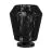 Eglo Lampe De Chevet Persley Acier Noir | IP20 - Convient pour 1x E27 