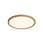 Nordlux LED Plafonnier Oja 29 Bois 18W 1600lm - 827 Blanc Très Chaud | 3 Niveaux De Gradation Dimmable 