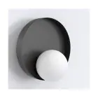 Emibig Applique Murale Kido Acier Noir | Convient pour 1x G9 - Max 8W