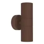 Eglo Applique Murale Tomelloso Extérieur Aluminium Rouille | Convient pour 2x GU10