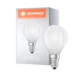 Ledvance Classic Superior LED Lamp E14 Peer Filament Mat 4.2W 470lm - 927 Zeer Warm Wit | Beste Kleurweergave - Dimbaar - Vervangt 40W