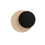Emibig Wandlamp Cirkel Staal Zwart | Geschikt voor 1x G9 - Max 8W