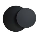 Emibig Wandlamp Cirkel Staal Zwart | Geschikt voor 1x G9 - Max 8W