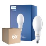 Voordeelpak 6x Philips TrueForce Core LED E27 HPL/SON Mat 26W 4000lm 300D - 840 Koel Wit | Vervangt 125W