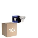 Voordeelpak 10x Noxion LED Spot GU5.3 PAR16 4.4W 345lm 36D - 830 Warm Wit | Dimbaar - Vervangt 35W