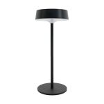 Eglo Tafellamp Simeri Staal Zwart 3W 250lm - 830-860 Afstembaar Wit | IP44 - Touch Dimbaar - USB-C