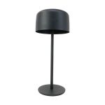 Eglo Tafellamp Roccanova Staal Zwart 2W 270lm - 830 Warm Wit | IP44 - Touch Dimbaar - USB-C