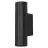 Ledvance Decor Wandlamp Drums Zwart | Geschikt voor 2x GU10