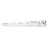 Ledvance Waterdicht Montagebalk Vochtbestendig HE 5x Doorvoerbedrading PC 28.3W 6400lm - 840 Koel Wit | 120cm -Vervangt 2x36W