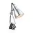 Nordlux Tafellamp Photo Aluminium Zilver | IP20 - Geschikt voor 1x E27