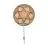 Good&Mojo Wandlamp Andros Natural/Wit | Geschikt voor 1x E27 