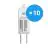 Voordeelpak 10x Osram 64405 Halostar Starlite 2000 G4 5W 12V 927 | Zeer Warm Wit - Beste Kleurweergave