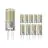 Voordeelpak 10x Noxion Bolt LED Capsule G9 4.8W 600lm - 827 Zeer Warm Wit | Vervangt 50W
