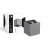 D'Lite Wandlamp Nova Aluminium Grijs Up & Down 4.9W 480lm - 830 Warm Wit | IP54 - Verstelbare Gradenbundel