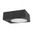 Eglo Wandlamp Darfano Zwart 6W 930lm - 840 Koel Wit | IP54 - Dimbaar - Bewegingssensor