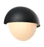 Nordlux Scorpius Wandlamp Rond Zwart | Geschikt voor 1x E27