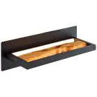 Brilliant Chaumont Wandlamp Aluminium Metaal Hout Zwart 8W 930lm - 830 Warm Wit