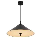 D'Lite Hanglamp Crochte Metaal En Kunststof Mat Zwart | Geschikt Voor 3x E27