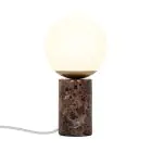 Nordlux Tafellamp Lilly Glas Bruin | Geschikt voor 1x E14