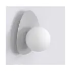 Emibig Wandlamp Ovo Staal Grijs | Geschikt voor 1x G9 - Max 8W