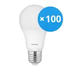 Voordeelpak 100x Noxion LED Lamp Lucent Classic Pro LED E27 Peer Mat 5.5W 470lm - 827 Zeer Warm Wit | Dimbaar - Vervangt 40W