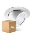 Voordeelpak 4x Noxion LED Spot Forza Wit 35W 3000lm 36D - 930 Warm Wit | 168mm - Beste Kleurweergave