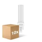 Voordeelpak 10x Noxion Lucent PL-C LED 3.6W - 830 Warm Wit | 2-Pin - Vervangt 10W