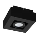 Eglo Plafond Spot Mendoza Staal Zwart 4.7W 345lm - 830 Warm Wit | Dimbaar - Geschikt voor GU10