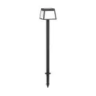 Eglo Prikspot Altilia Solar Zwart 7W 790lm - 830 Warm Wit | IP65 - Bewegingssensor